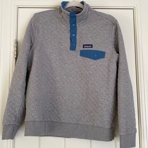 Patagonia Organic Cotton Quilt Snap T Pullover